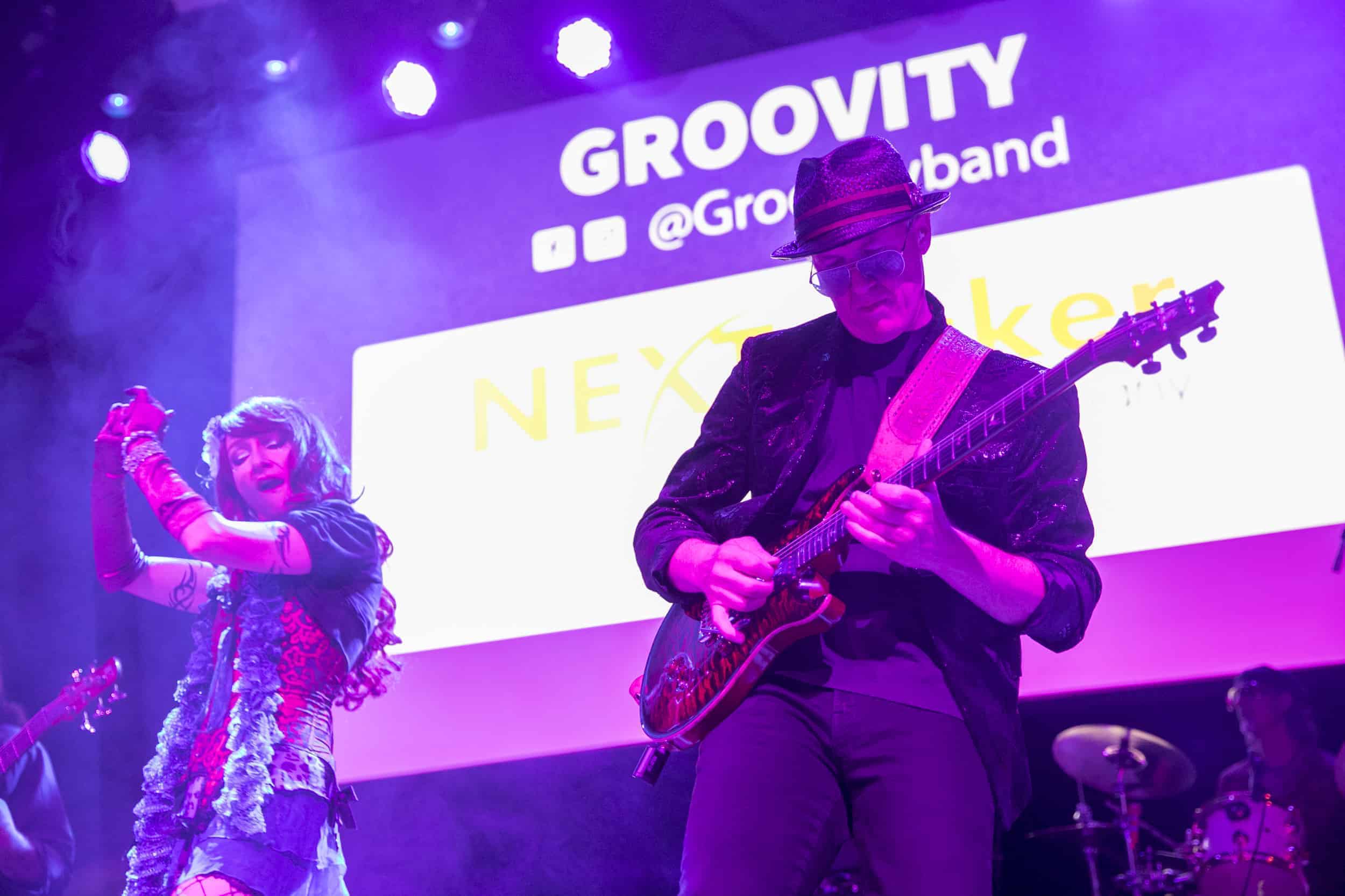  Groovity performs at Solar Battle of the Bands 2018. Photo courtesy of NEXTracker. 