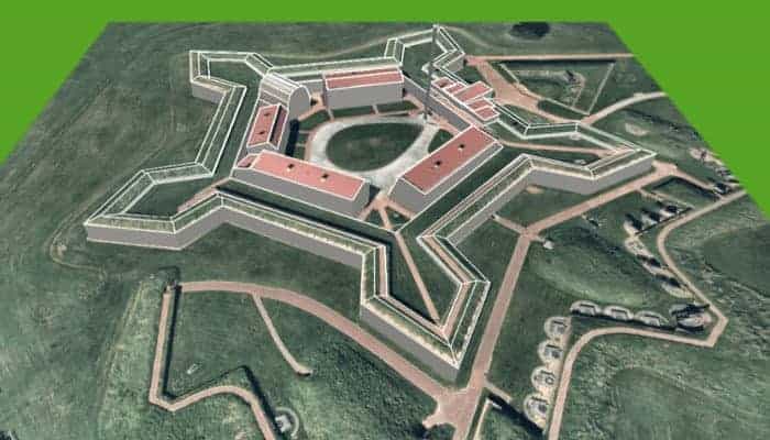 fort mchenry 3d model